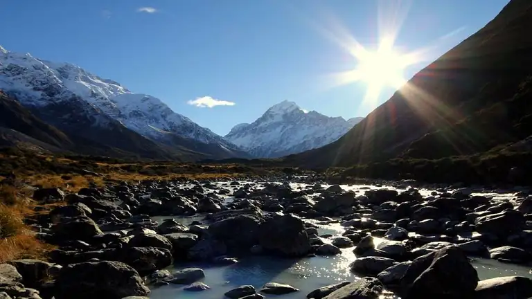 Scenic Mt Cook to Christchurch Journey via Lake Tekapo