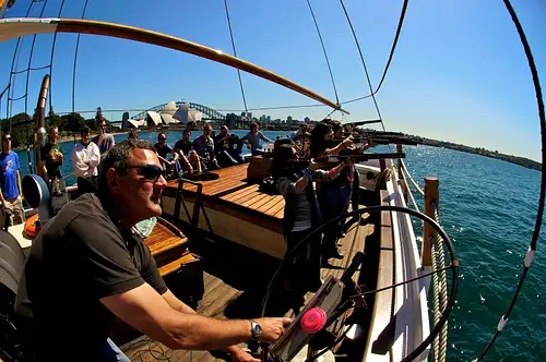 Laser Clay Shooting Cruise on Sydney Harbour